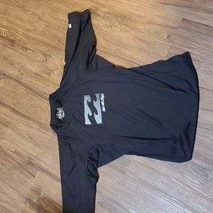 Good Pre-owned Cond Womans Billibong UPF50 size XL Short Sleeve Rash guard